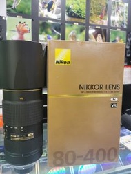 nikon 80-400 mm VR 80-400mm 二代 防震