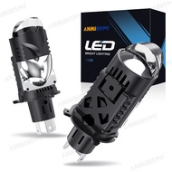 H4เลนส์โคมไฟ LED แอลอีดีแคนบัสรถยนต์ H4 H4 Led โปรเจคเตอร์แอลอีดีขนาดเล็ก H4สำหรับไฟหน้ารถจักรยานยนต