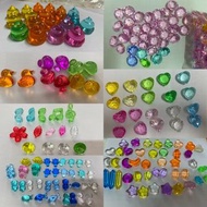 冒險樂園 namco 推糖機 迷你 心型 鑽石 碎石 彷水晶 寶石 海洋生物 角落生物 企鵝 海豹 熊 屎屎 星星 月亮 葵扇 熊仔 蘑菇 龜 烏龜 魚 水獺 海獅 音符 海豚 樹葉 裝飾 擺設 飾物