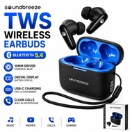 SEEKEN Soundbreeze Bliss Wireless Earbuds TWS Gaming Music Earphone with Lanyard Portable Charging C