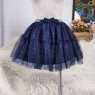 Navy tutu skirt glitter tutu skirt navy skirt sports skirt
