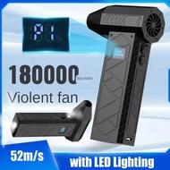 180000RPM Mini Jet Fan Electric Air Duster Adjustable wind speed Turbo Violent Blower Rechargeable w