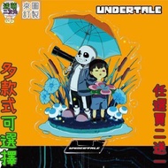 【逆萌二次元】新款實體照  傳說之下undertale 骷髏SNS1♥15cm立牌♥壓克力展示架吊飾♥動漫客製訂製FM