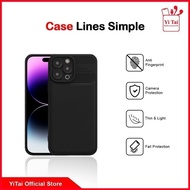 YITAI YC33 Case Lines Simple Xiaomi Poco M4 Pro 4G Poco M5S Poco C40