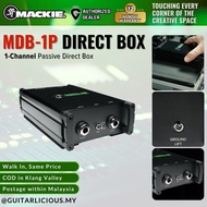 Mackie MDB-1P 1 Channel Passive Direct Box DI Box ( MDB 1P / MBM1P )