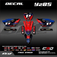 YZ85 OLD STICKER NEW DECAL YZ 85 NEW BEBEK STANDARD DECAL STICKER YZ 85 DECAL STICKER YZ 85 NEW