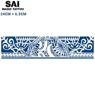 SAI MAGIC TATTOO Lasts to 2 weeks 24CM×6.3CM Tattoo sticker waterproof long lasting Temporary fake t