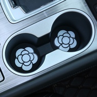 Car Cartoon Creative Water Cup Mat Multifunctional Car Coaster Slot Pad Interior Decoration Supplies