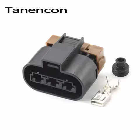 1 set car 3 pin wire waterproof connector Automotive high-power electrical male female plug PK011-03