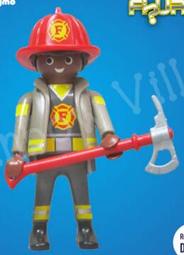 03 消防員 Playmobil 70565 摩比 19代 抽抽樂 人偶包 A10 FIREMAN