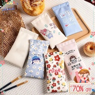 ZHOMKI89 Glasses Box, Cartoon Printed Storege  Glasses Bag, Fashion PU Leather Portable Sunglasses