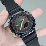 GM-2100 GM-2100CH-1AJF TMJ RASTA STAINLESS STEEL BEZEL / PREMIUM COPY 1:1 /AUTO LIGHT FUNCTION/ SPOR