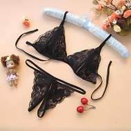 Sexy 2-piece lace lingerie, seductive sexy lace lingerie