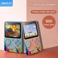 G5 Gameboy 500 in 1 Handheld Game Console Retro Games HD Screen USB Charging Multiplayer