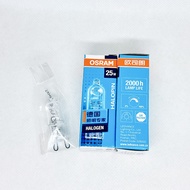 OSRAM Holopin G9 25W 220V Bulb 66825 Transparent Dimmable