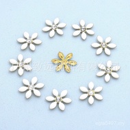 Flower Necklace Small Flower Drop Hot Sale Shoe Buckle Straw 15.5mm Lucky Handmade Accessories Cloth