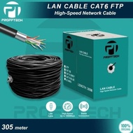 SHIPPINGbebas - PROFFTECH 305 meter Outdoor Cat6 FTP LAN Cable - CAT6