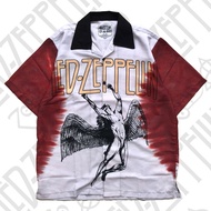 TOON LABS SHIRT - LED ZEPPELIN TIE DYE MAROON
