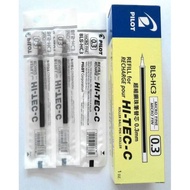 Pilot Hi-tec-C pen Refill 0.3/ Hi-tec-c Pilot pen Refill (1 pack of 12 pcs)