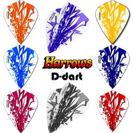 Harrows Dart Flights - KITE  Shape  Rapide  100 Micron Darts Flight 3pcs/pack (SAYAP ARROW)