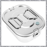 Stainless Steel Lunch Box Metal Bento Box Snack Food Container Outdoor Storage Box Lunch Box for Kid
