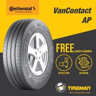 (Year 22) Continental Van Contact AP 185R14C Tyre  Inch Tayar Tire (FREE INSTALLATION/Delivery) SABAH SARAWAK Clearance Van Hiace Isuzu Nissan