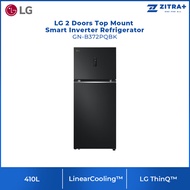 LG 410L/547L 2 Doors Top Mount Smart Inverter Refrigerator GN-B372PQBK