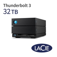 【LaCie】2big Dock Thunderbolt 3 外接硬碟 32TB 公司貨 廠商直送