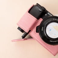Sony A6400 Camera Bag Protective Cover A6100 6300 6000 Base Leather Case Camera Case Half Set Of Acc