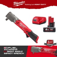 Milwaukee FRAIWF12 12v 1/2" Cordless Right Angle Impact Block Impact Wrench Spanner Set Impact Wrenc