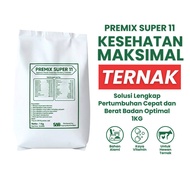 PREMIX SUPER 11 - Super Premix 1 kg - Suplemen Curcuma Untuk Kambing - Premix Kambing - Premix Sapi 