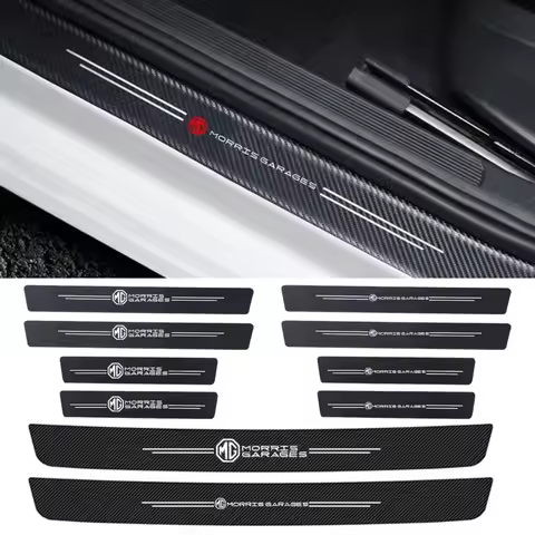 Car Door Sill Protector Trunk Bumper Threshold Stickers Decals for MG Morris Garages 6 350 42 550 ZT