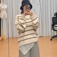 ** 32wardrobe-Striped Knitted Sweater 51241p
