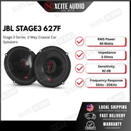 JBL Stage3 627F 6.5" 2-Way 225Watts Peak Power Coaxial Car Speakers