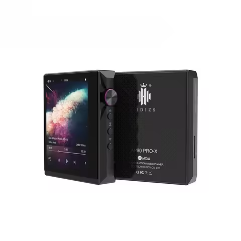Hidizs AP80 Pro-X HiFi Portable MP3 Player Hi-Res Audio ES9219C DAC Bluetooth 54 LDAC MQA DSD256 PCM