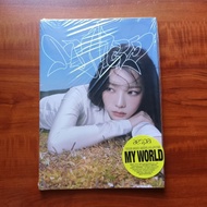 Aespa Karina Intro version My WorldAlbum+poster