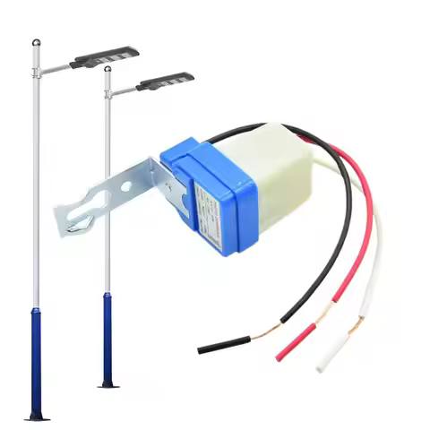 Photocell Sensor Light Control Sensor Button Dusk To Dawn Day Night Sensor Photoelectric Control Aut