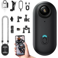 Mini Action Camera 1080P/30FPS WiFi  Wateroroof Live Portrait Mode Camera Motorcycle Camera