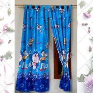 String door curtain size 100cm, 200cm Minimalist window curtain Door curtain