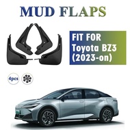 2023 2024 2025 FOR Toyota BZ3 Mud Flaps Guards Splash Mudguard Fender Mudflaps Car Accessories Front