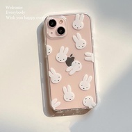 Cute Cartoon Rabbit Clear Casing hp Vivo Y05 V70 Fe Y21d Y400 V60 Lite Z10R 5G Y19s Pro Y28 Y29 Y19S