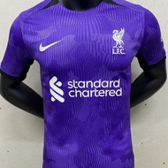 23-24 Club Style Liverpool Two-Guest Jersey Only Top Spring Autumn Sportswear Football Jersey Half Sleeve