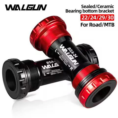 BSA Threaded Bike Bottom Bracket Ceramic BB BSA24 BSA30 BSA29 English for MTB Road Bikes 24mm 30mm 2
