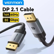 Vention 16K Displayport Cable DP 2.1 8K240Hz 80Gbps Video Audio Cable for Laptop PC Computer TV Box 