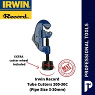 Irwin Record Tube Cutters T200-30C + EXTRA Cutter Wheel