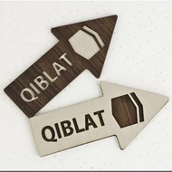 NEW KIBLAT DIRECTION / QIBLAT DIRECTION / ARAH KIBLAT / PANDUAN ARAH KIBLAT (ADA PELEKAT)