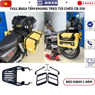 Baga sau CB350 Hness cảng sau CB350 Hness Baga ống uốn CB350 baga cb350có điểm chờ bắt ốp hông