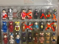 Bearbrick series 47  不二家牛奶妹 幪面超人 Tom and jerrry  芝麻街 海棉寶寶 Eva 新世紀福音戰士 初號機 明日香 凌波麗  超音鼠 小飛俠阿童木 大隱藏 se