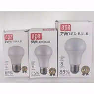 APA LED light bulb 3 Watt, 5 Watt, 7 watt coolday light