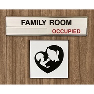 FAMILY ROOM SIGNAGE BUNDLE